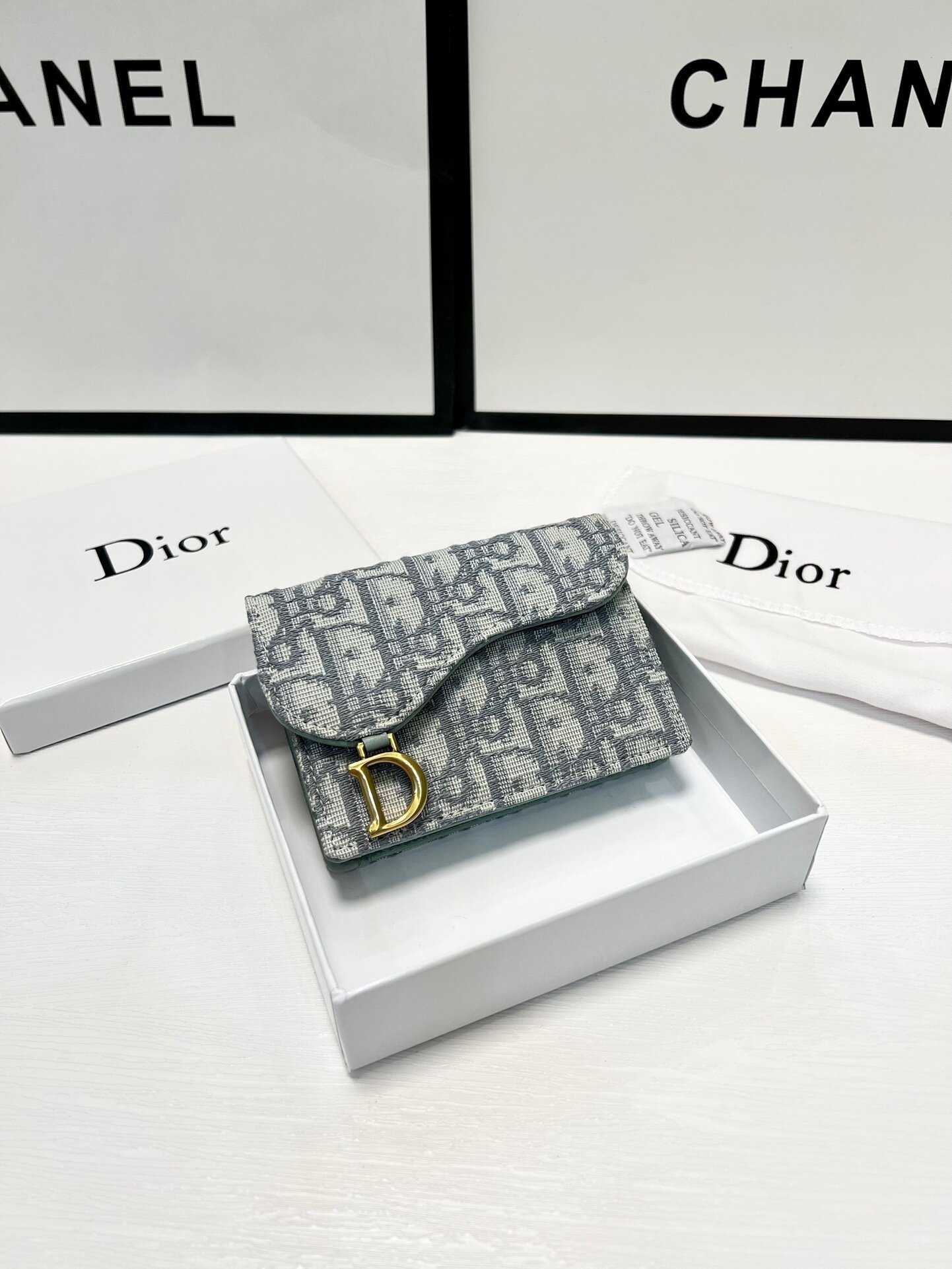Dior card wallet 10.5 7 3